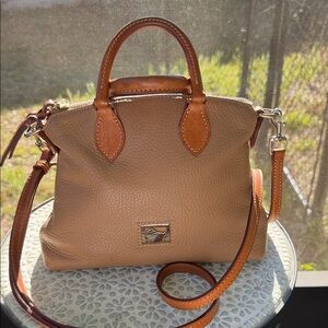 Dooney & Bourke Brown Leather Satchel